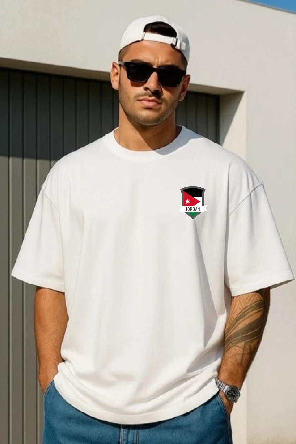 Jordan Football Pride الأردن T-Shirt | Jordan National Team Fan Apparel