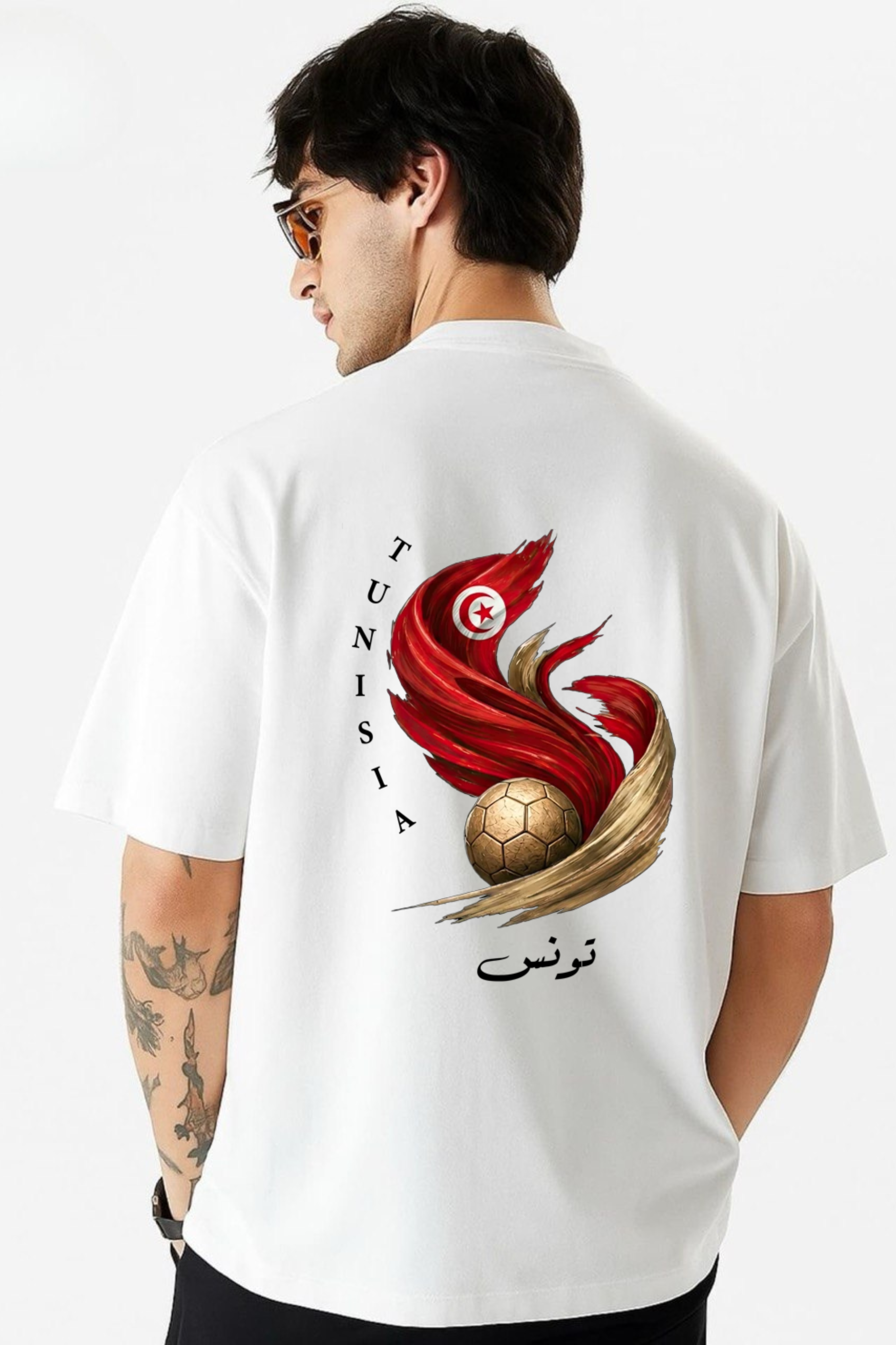 Tunisia Football Spirit تونس T-Shirt | World Cup Fan Apparel
