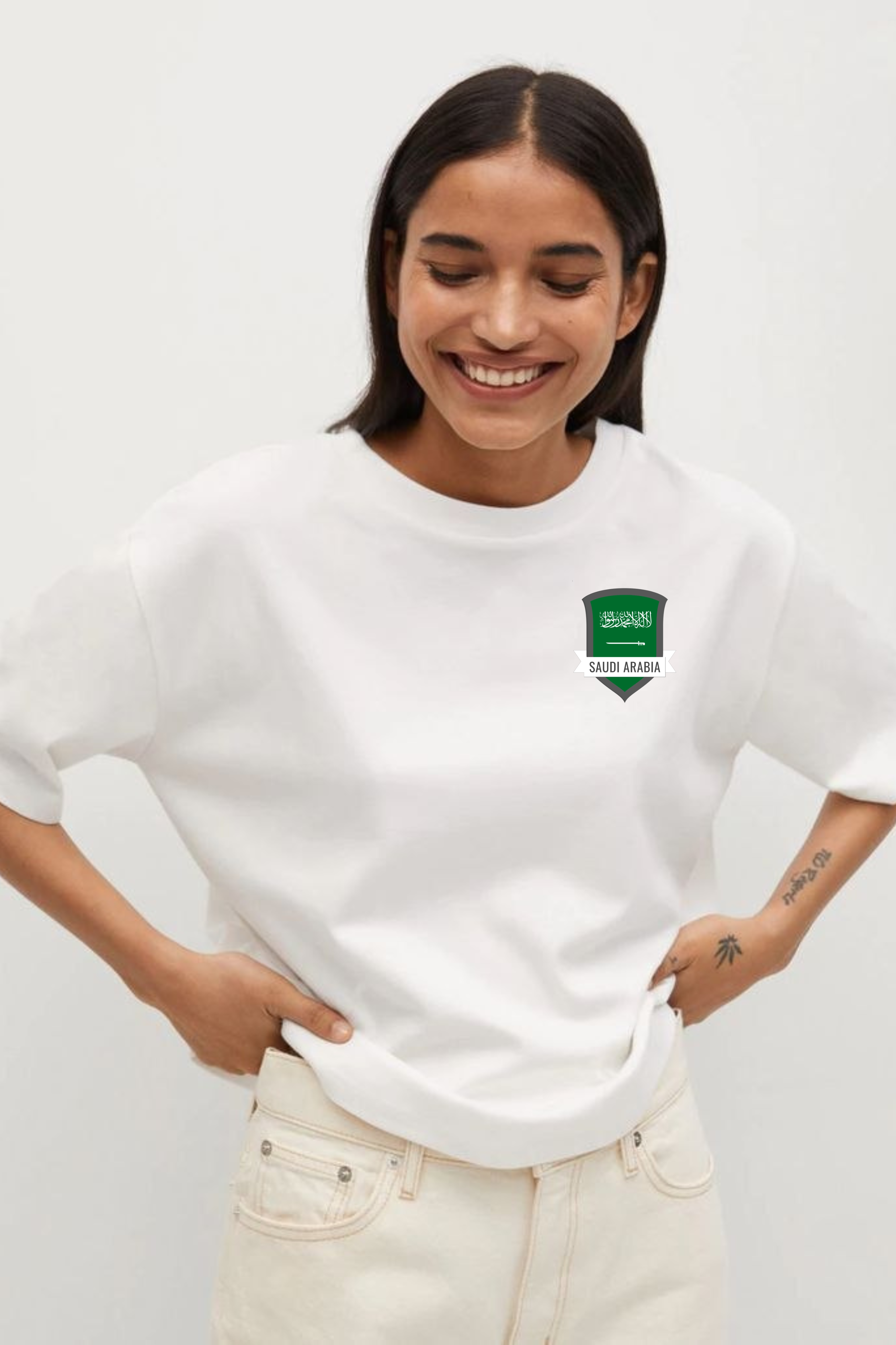 Saudi Arabia Football Pride السعودية | Premium Graphic T-Shirt