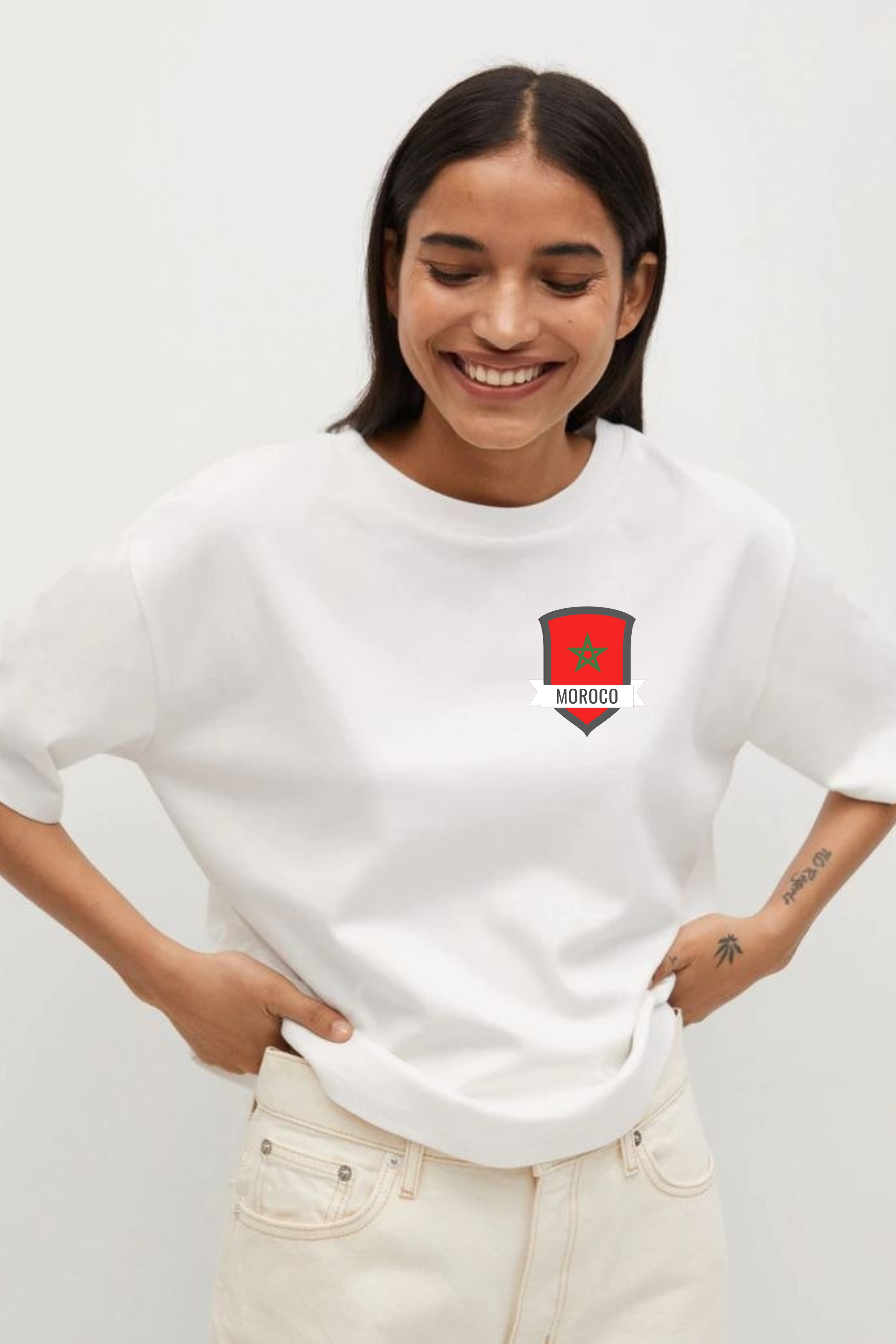 Morocco Football Pride المغرب | Premium Graphic T-Shirt