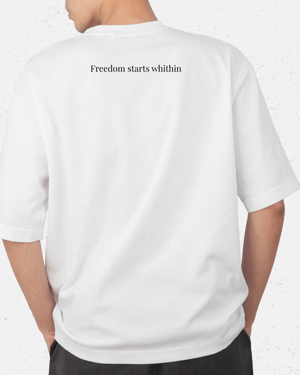 Hurrıya “حرية” Arabic Calligraphy T-Shirt – Minimal Freedom Streetwear